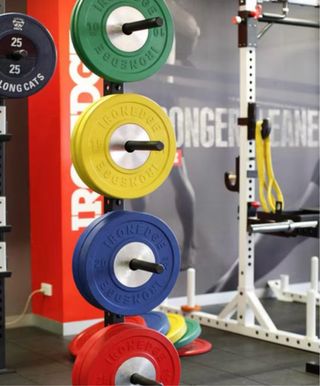 Discos y Barras CrossFit, material POWERLIFT