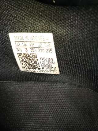 Zapatos Adidas Negros