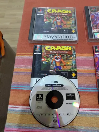 Lote Juegos PS1: Crash, Tekken 3, Driver