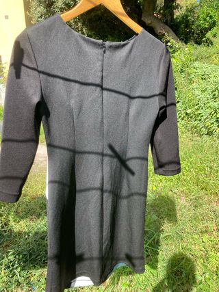 Vestito aderente DMYD nero e verde