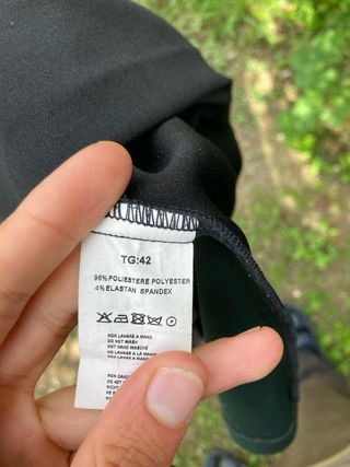 Vestito aderente DMYD nero e verde