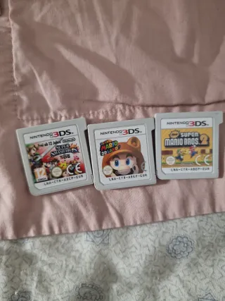 3 Juegos Nintendo 3DS Mario