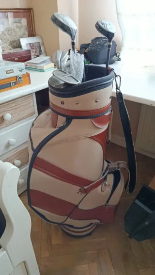 Kit palos de golf y bolsa