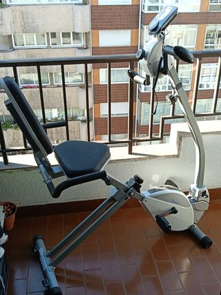 Bicicleta Estática Doble Función