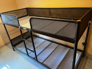Litera Ikea gris 90x200