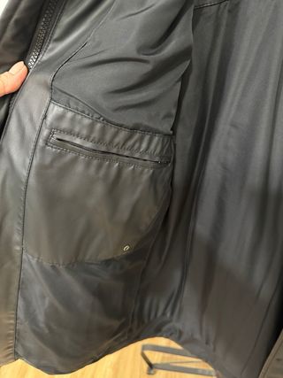 Ropa de abrigo negra hombre