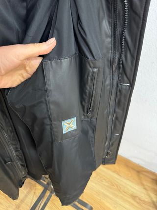 Ropa de abrigo negra hombre