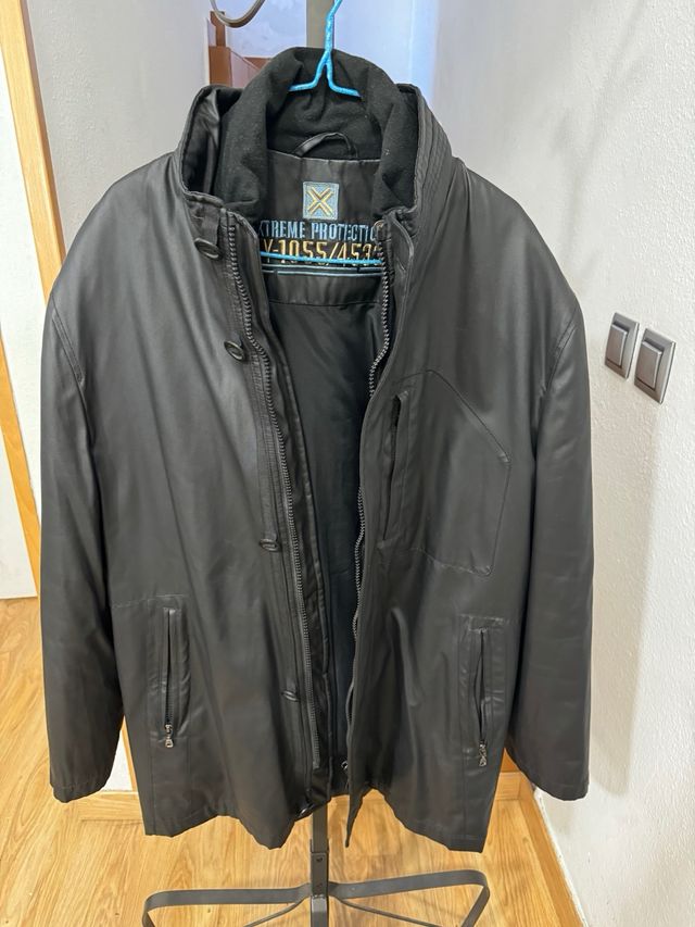 Ropa de abrigo negra hombre