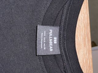 Camiseta Pull&Bear Negra Talla S