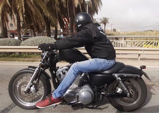 Asiento Monoplaza Harley Davidson La Pera