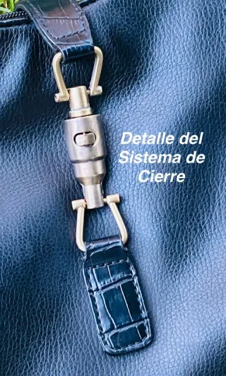 Bolso de piel negro Martina K