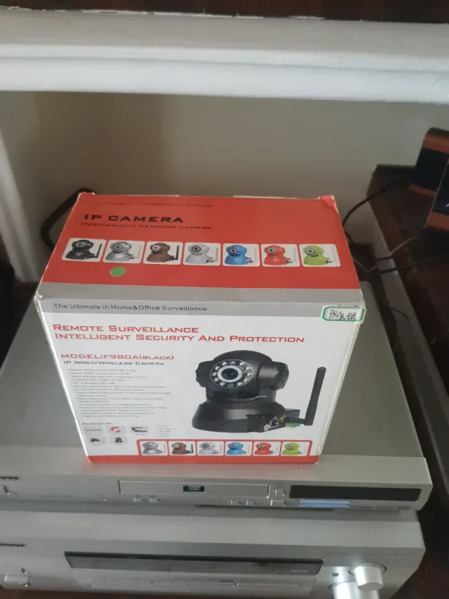 Cámara IP de red con audio