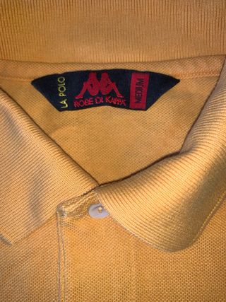 Polo Kappa giallo taglia M