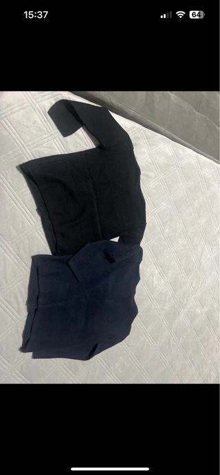 2 golfini bambina 1 nero 1 blu