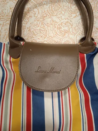 Bolso Simonetta rayas multicolor