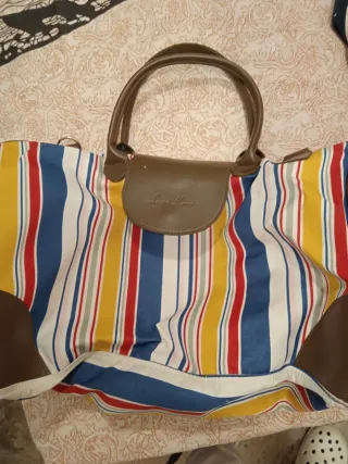 Bolso Simonetta rayas multicolor