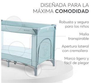 Cuna de Viaje Kikka Boo SO Gifted - Ligera y Compa