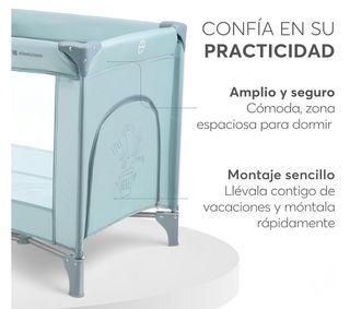 Cuna de Viaje Kikka Boo SO Gifted - Ligera y Compa