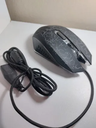 Ratón Gamer RGB Negro