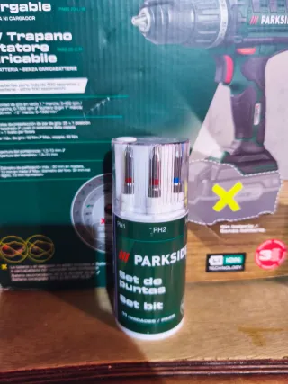 Taladro yParkside Set de Puntas Atornillador