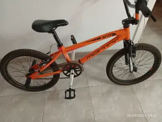 Bicicleta Monty BMX Racing 139 Naranja