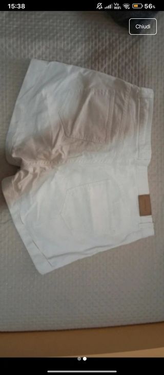 Pantaloncini donna bianchi
