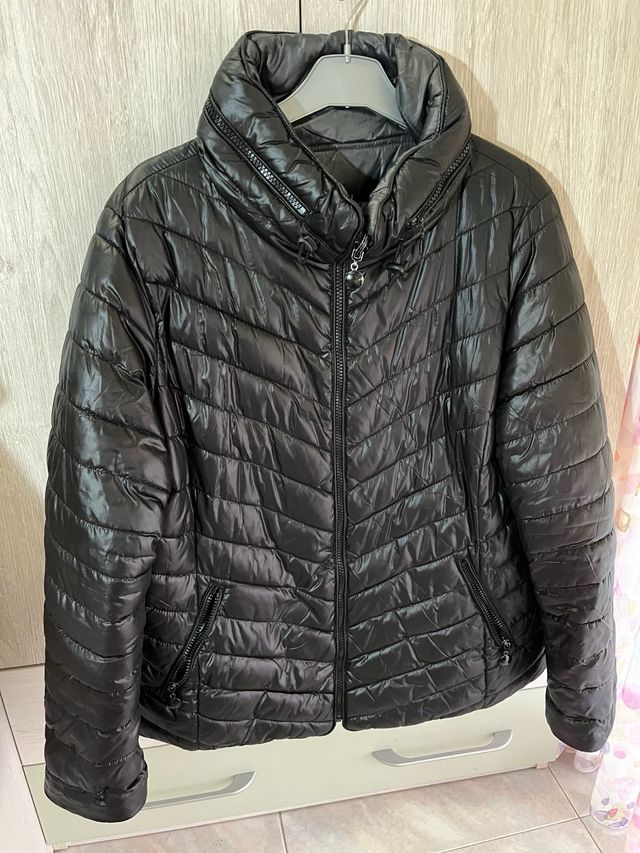 Chaqueta acolchada reversible mujer