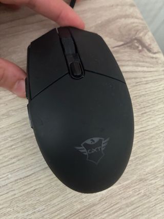 Ratón Trust GXT Negro