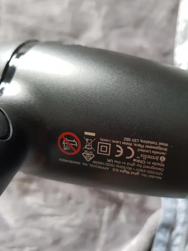 Ghd Flight 2.0 Asciugacapelli da Viaggio phon