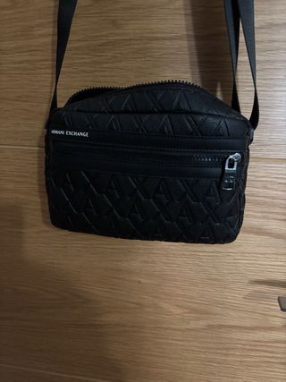 Bandolera Armani Exchange Negra
