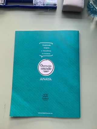 Libro ANAYA Lengua 3 ESO 1er trimestre 