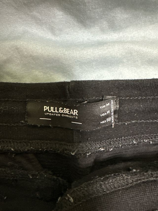 Pantalones Pull&Bear Negros