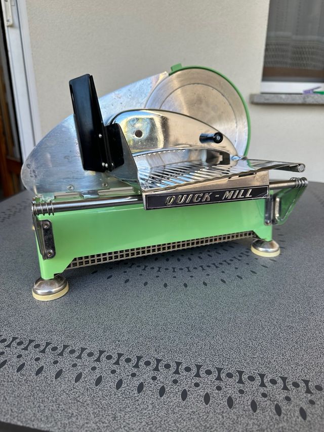 Affettatrice Vintage Quick Mill OMRE Anni '60