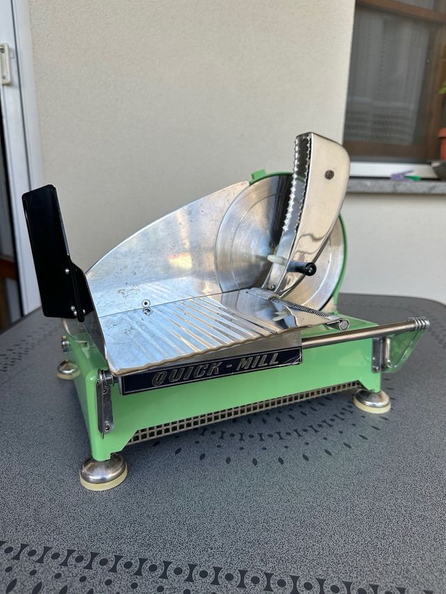 Affettatrice Vintage Quick Mill OMRE Anni '60