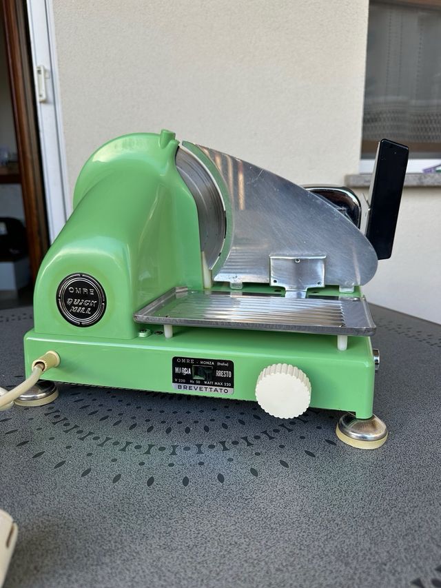 Affettatrice Vintage Quick Mill OMRE Anni '60