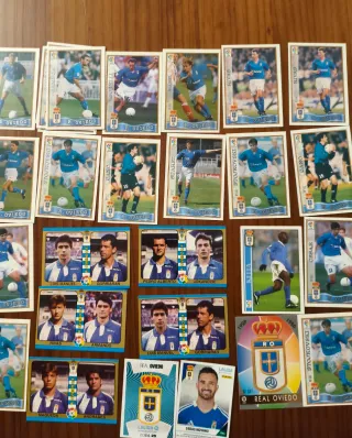 28 Cromos Real Oviedo