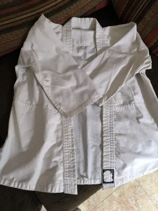 Kimono infantil blanco
