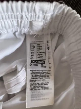Kimono infantil blanco