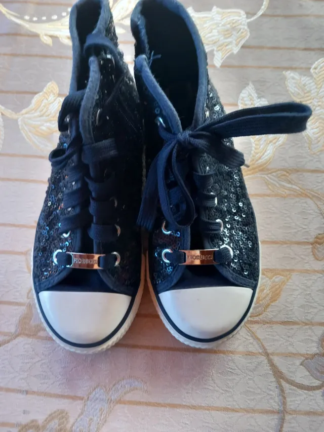 Scarpe bambina Fiorucci paillettes numero31