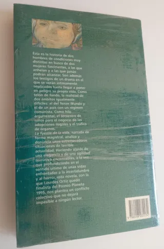Libro   La fuente de la vida. Lourdes Ortiz