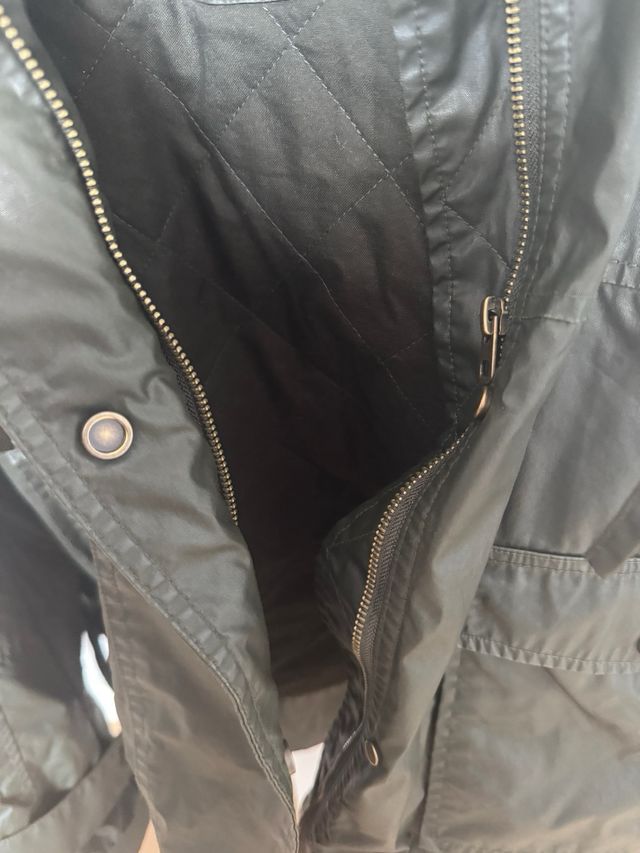 Chaqueta Zara mujer verde