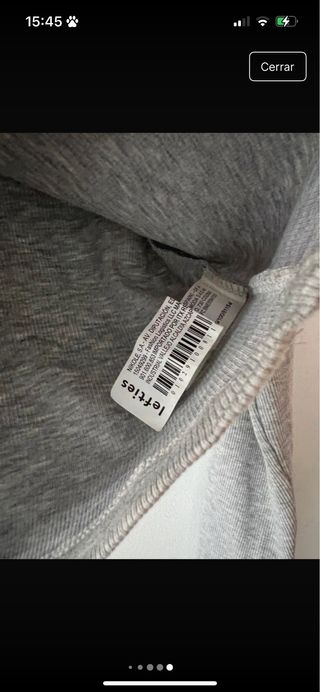 Camiseta manga larga Lefties gris Talla S/M