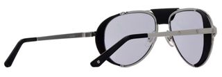 Gafas de sol Cartier Santos CT0296S Plata/Negro
