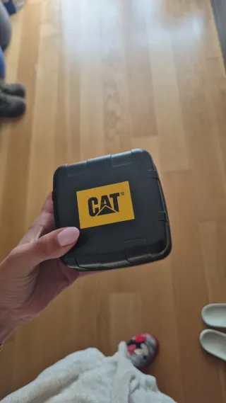 Reloj CAT Plata y Amarillo