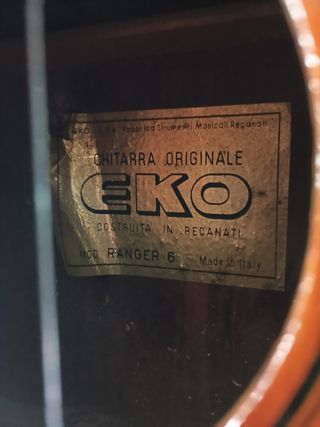 Guitarra eko original