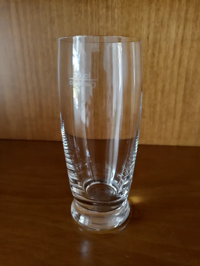 6 Vasos de tubo, cristal