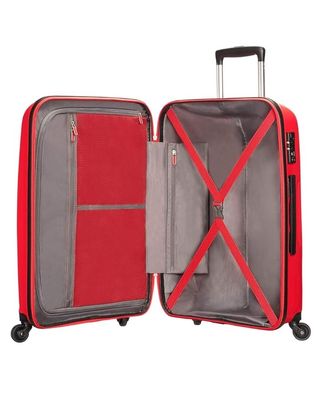 American Tourister Bon Air Spinner L Maleta Roja 
