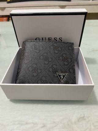 Cartera Guess Marrón y Negra
