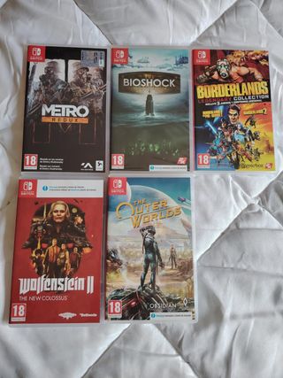 Juegos Nintendo Switch - Lote Variado