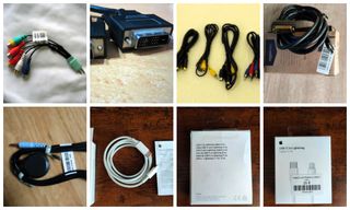 Lote de Cables y Adaptadores AV – Apple, DVI y Más